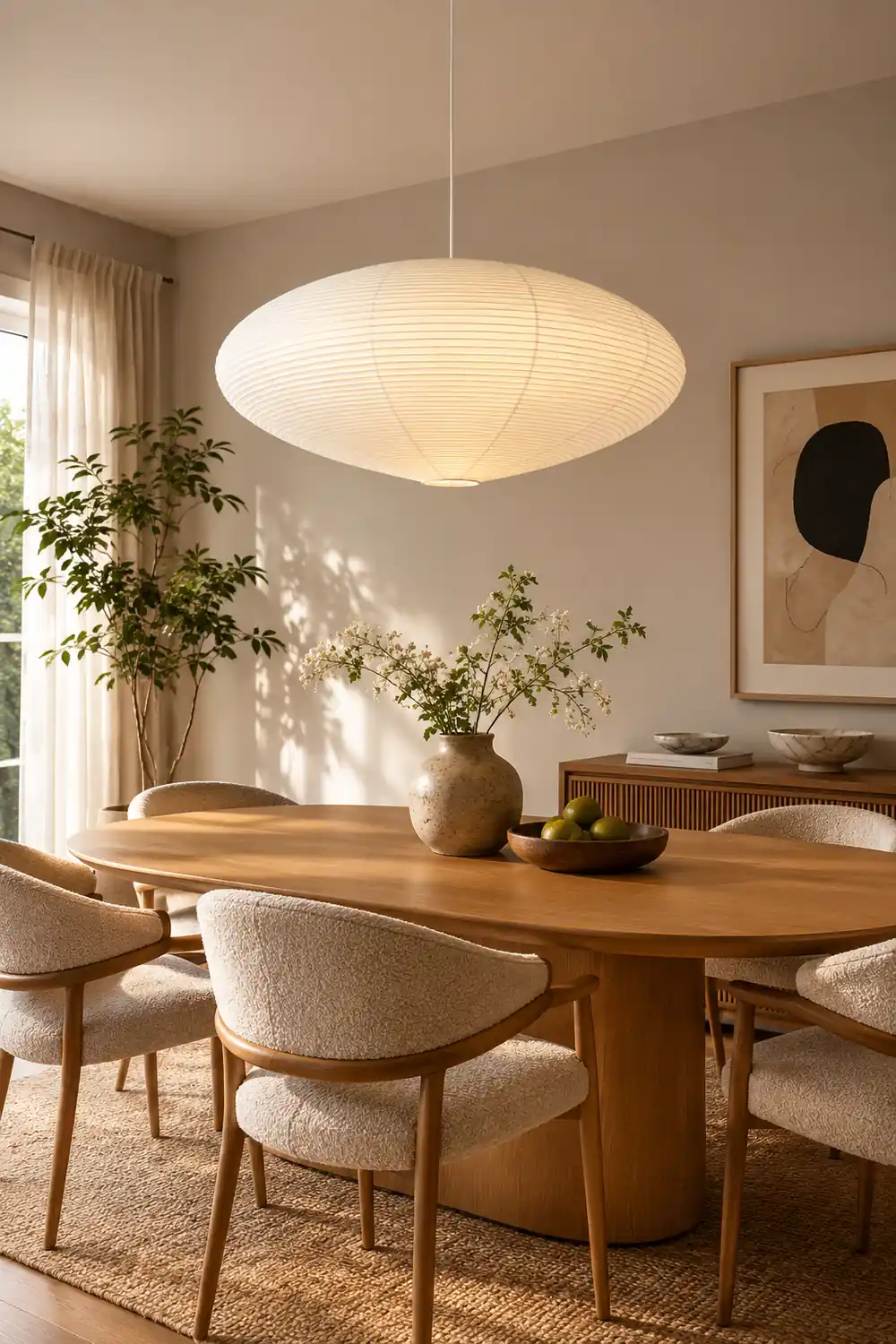 Washi Paper 15A Pendant Light - Lumpaz