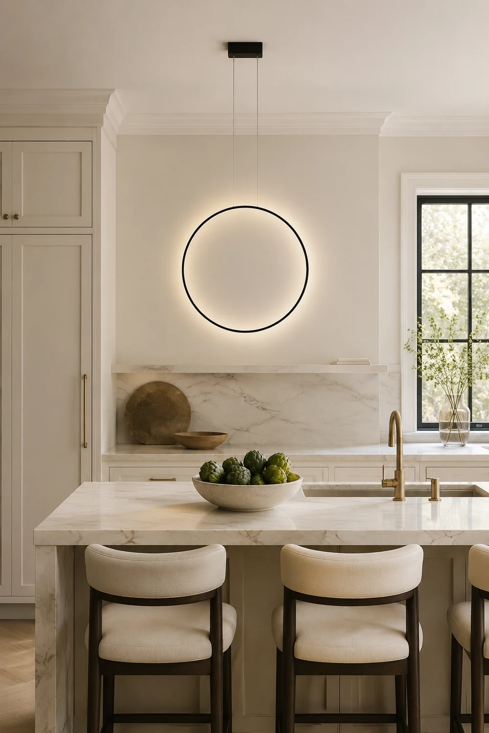 Nightfall Circle Pendant Light - Lumpaz