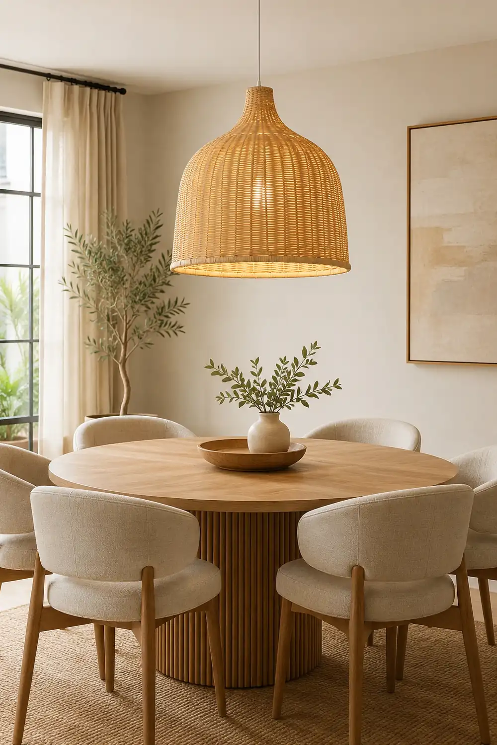 Rattan Pandent Light - Lumpaz