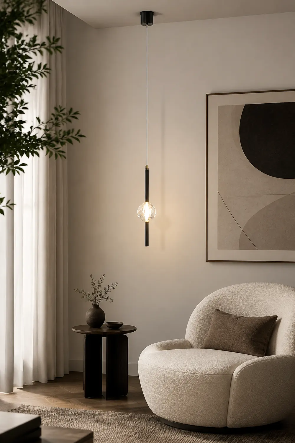 Crystal LED Pendant Lamp - Lumpaz