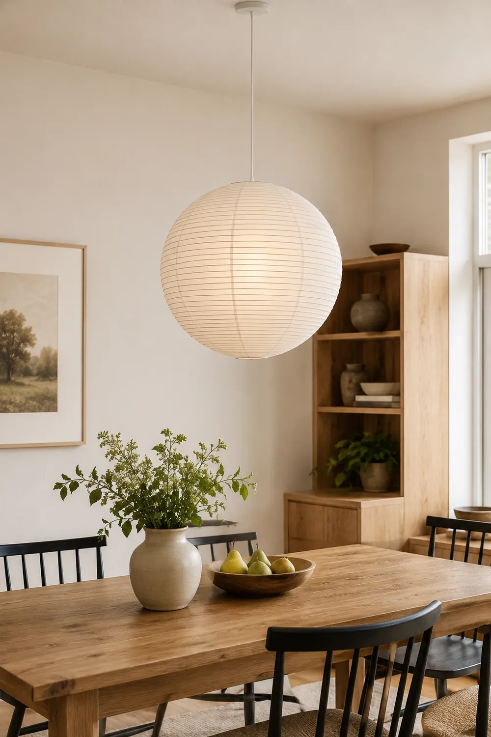 Washi Paper A Pendant Lamp - Lumpaz