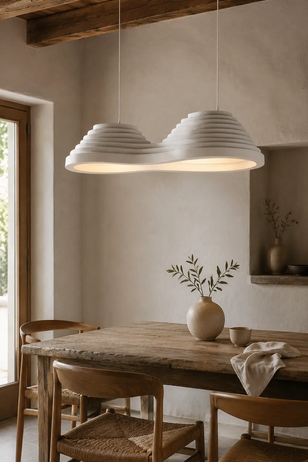 Rice Field Acoustic Pendant Lamp - Lumpaz