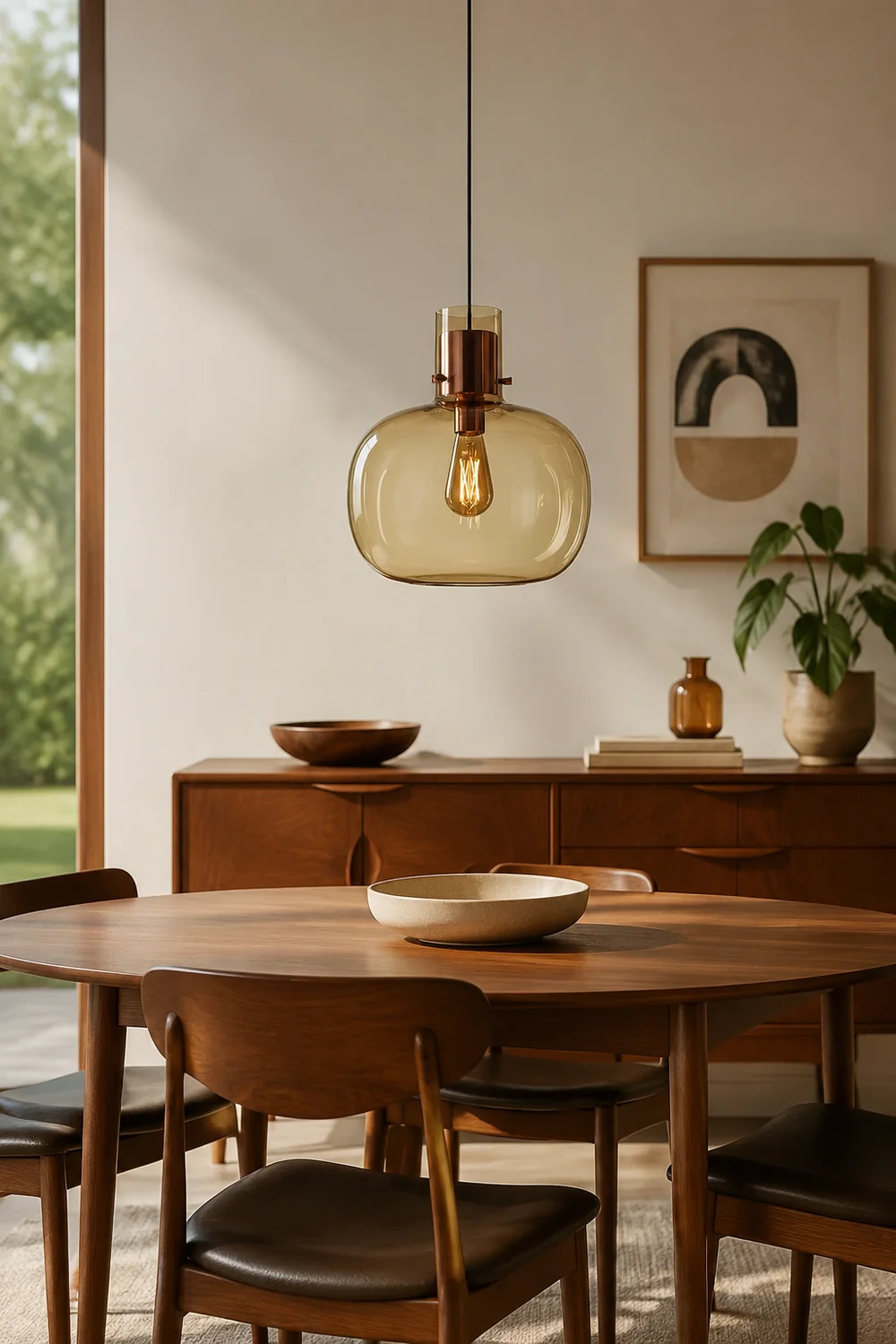Cambre Glass Pendant Light - Lumpaz