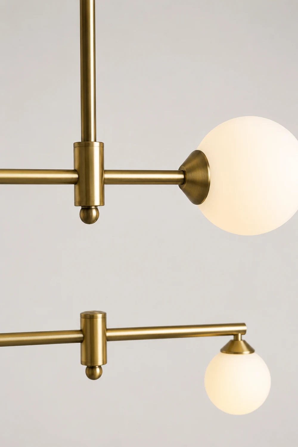 Valentina Modern Bubble Copper Pendant Light, Gold - Lumpaz