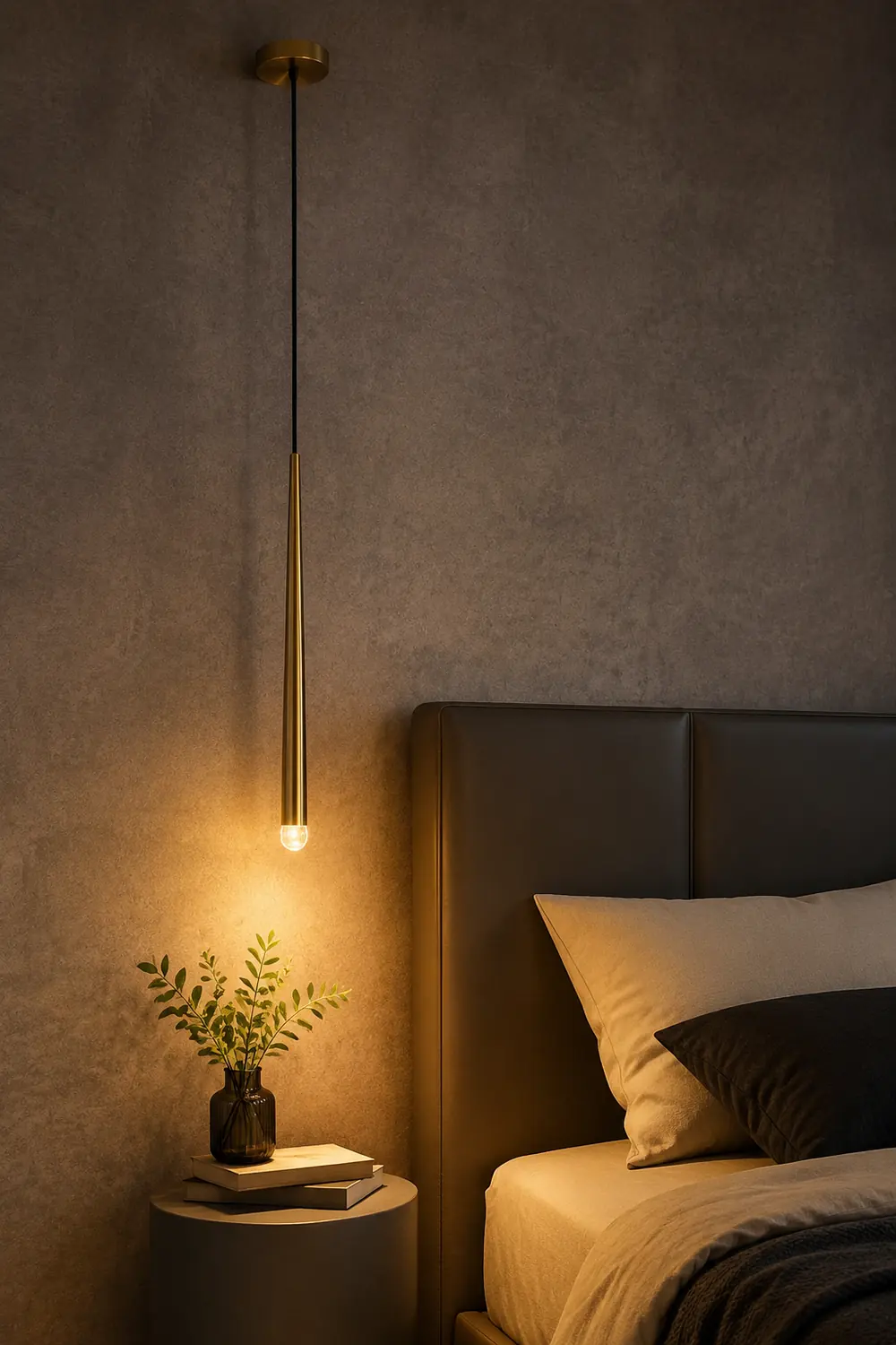 Carr Pendant Light Linear Modern, Metal, Gold, Living Rooms - Lumpaz