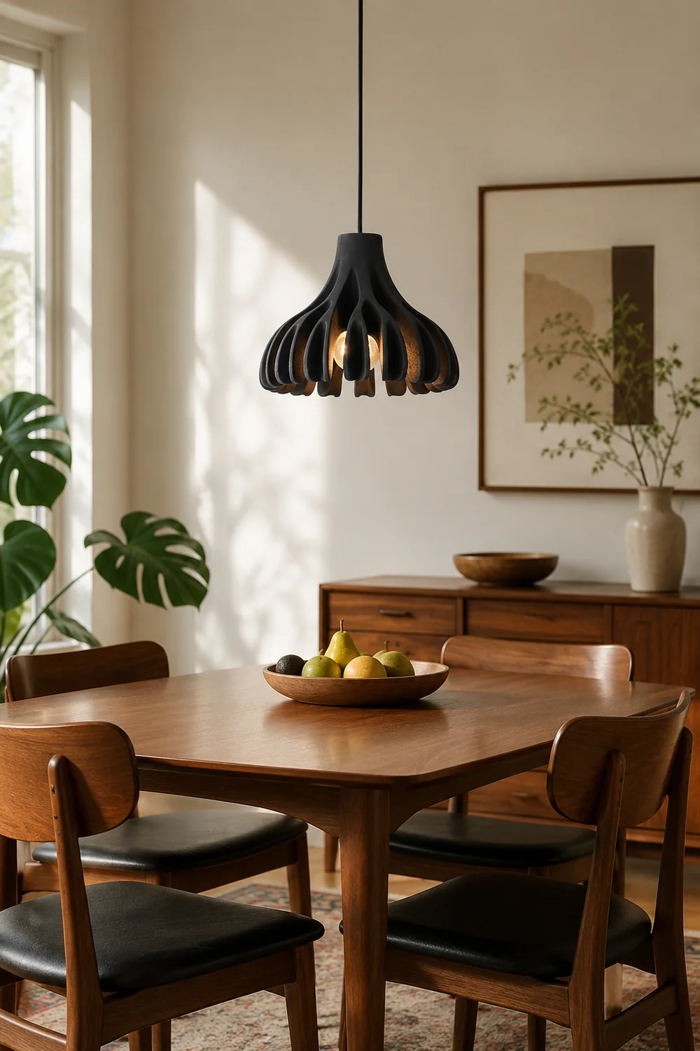 Coral Resin Pendant Lamp - Lumpaz