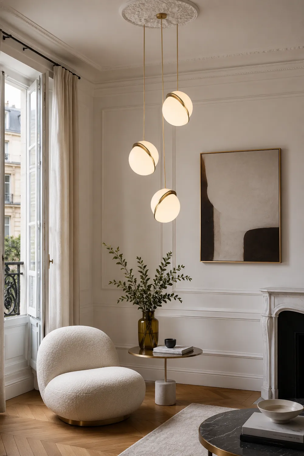 Crescent Pendant Lamp - Lumpaz