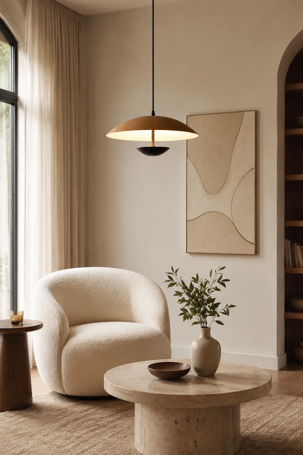 Frisbee Pendant Lamp - Lumpaz