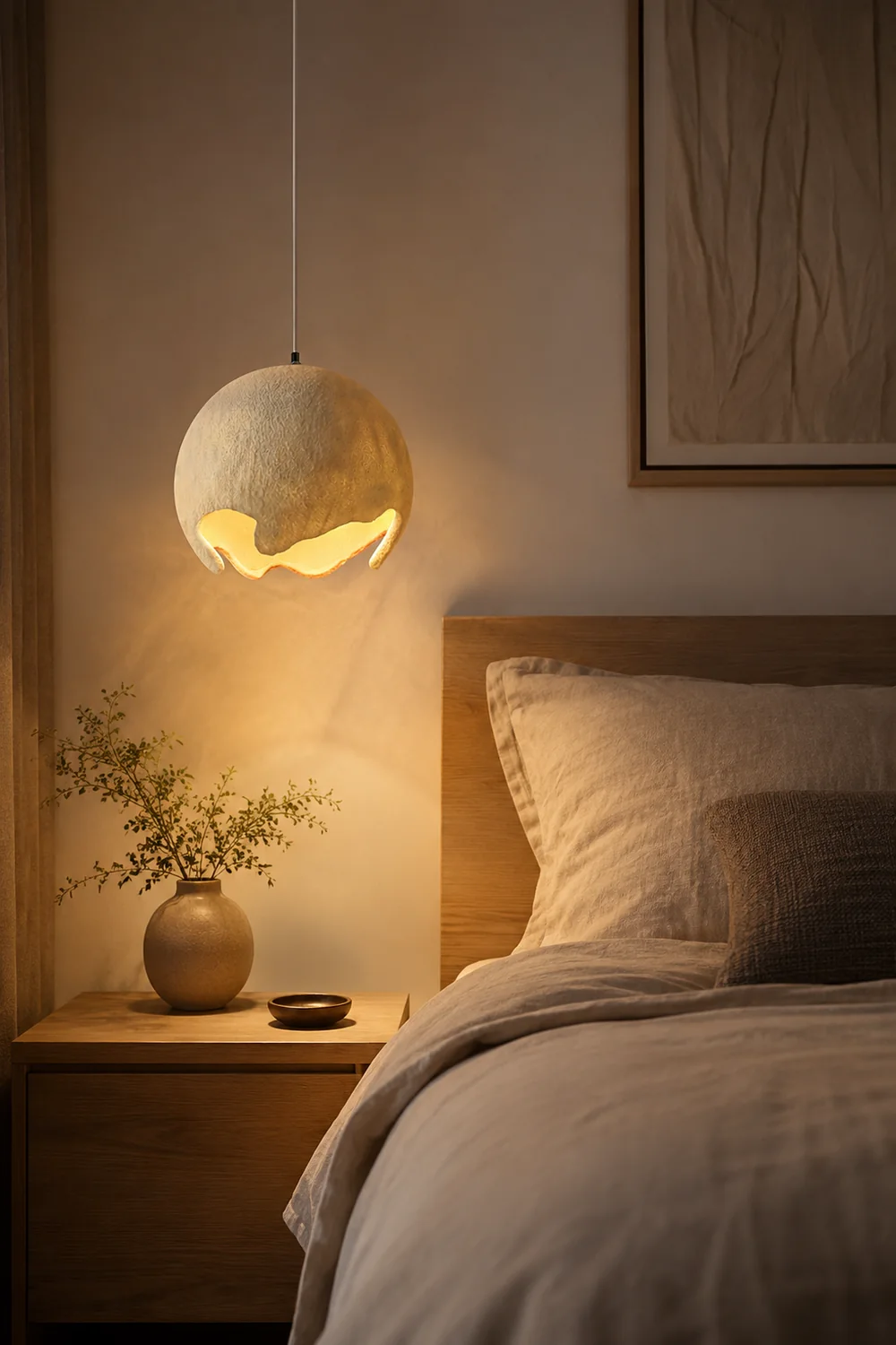 Geometric Resin Pendant Light - Lumpaz