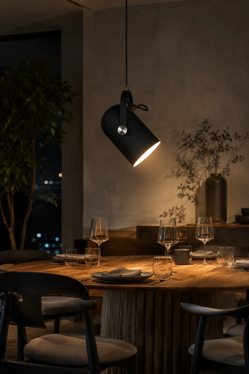 Morandi Modern Metal Pendant Light, Angle Adjustable, Kitchen Island & Dining Room & Living Room - Lumpaz