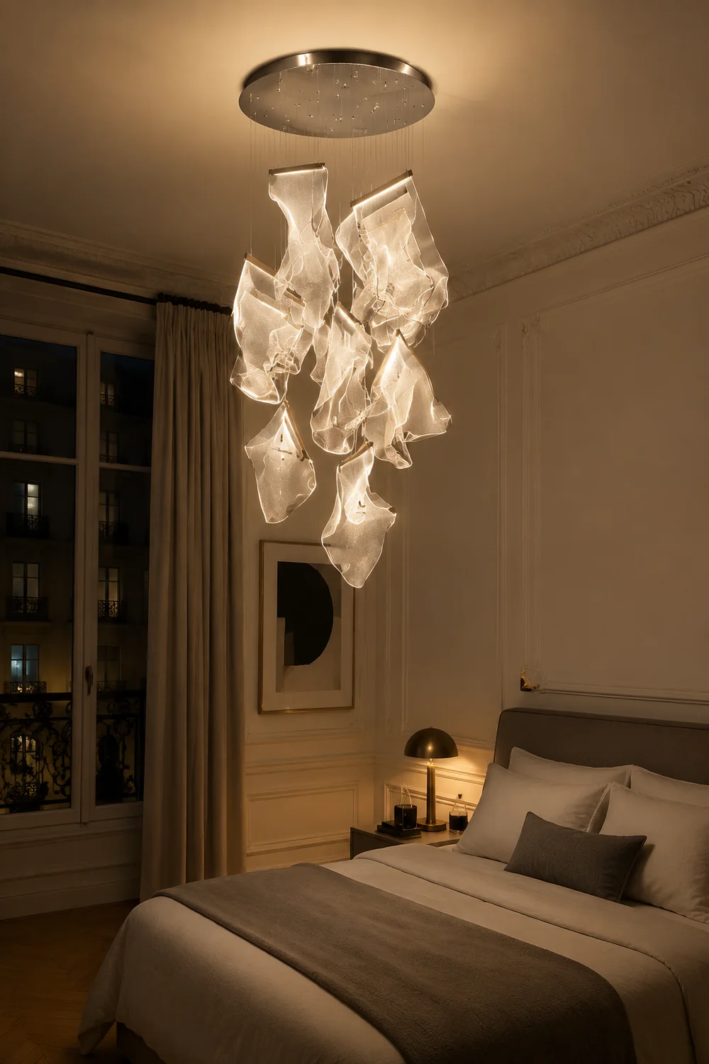 Acrylic LED Chandelier - Lumpaz