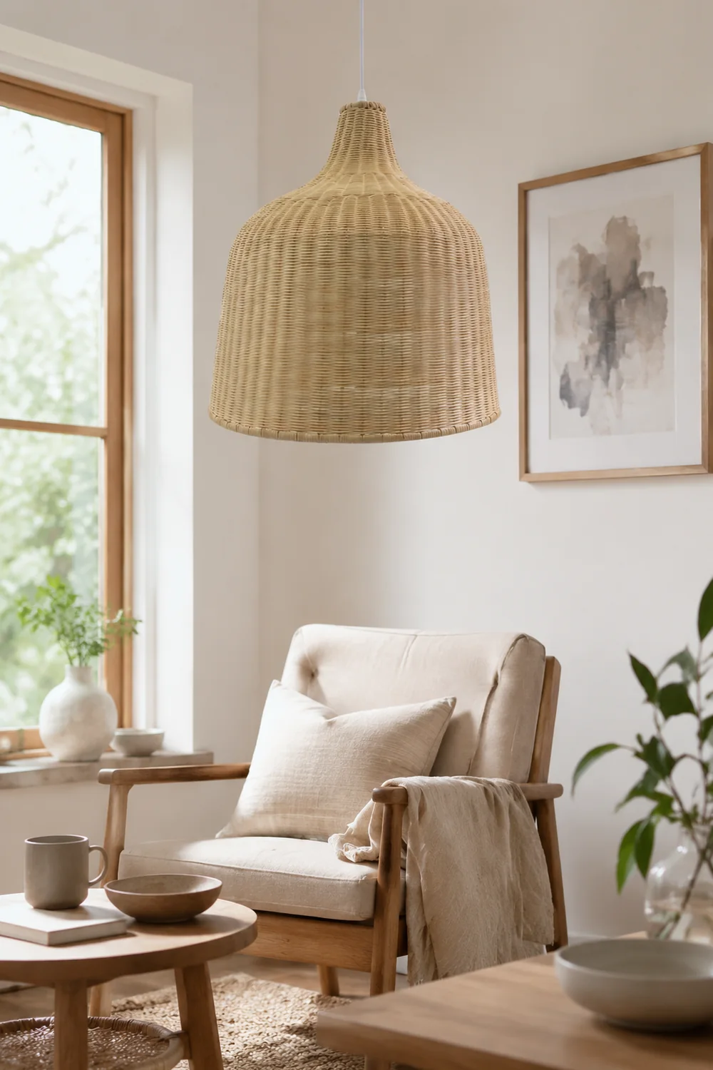 Rattan Pandent Light - Lumpaz
