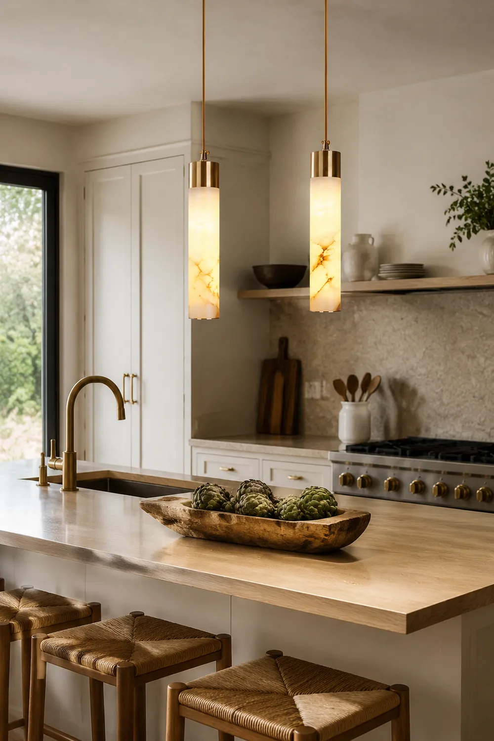 Tala Brass Pendant Lamp - Lumpaz