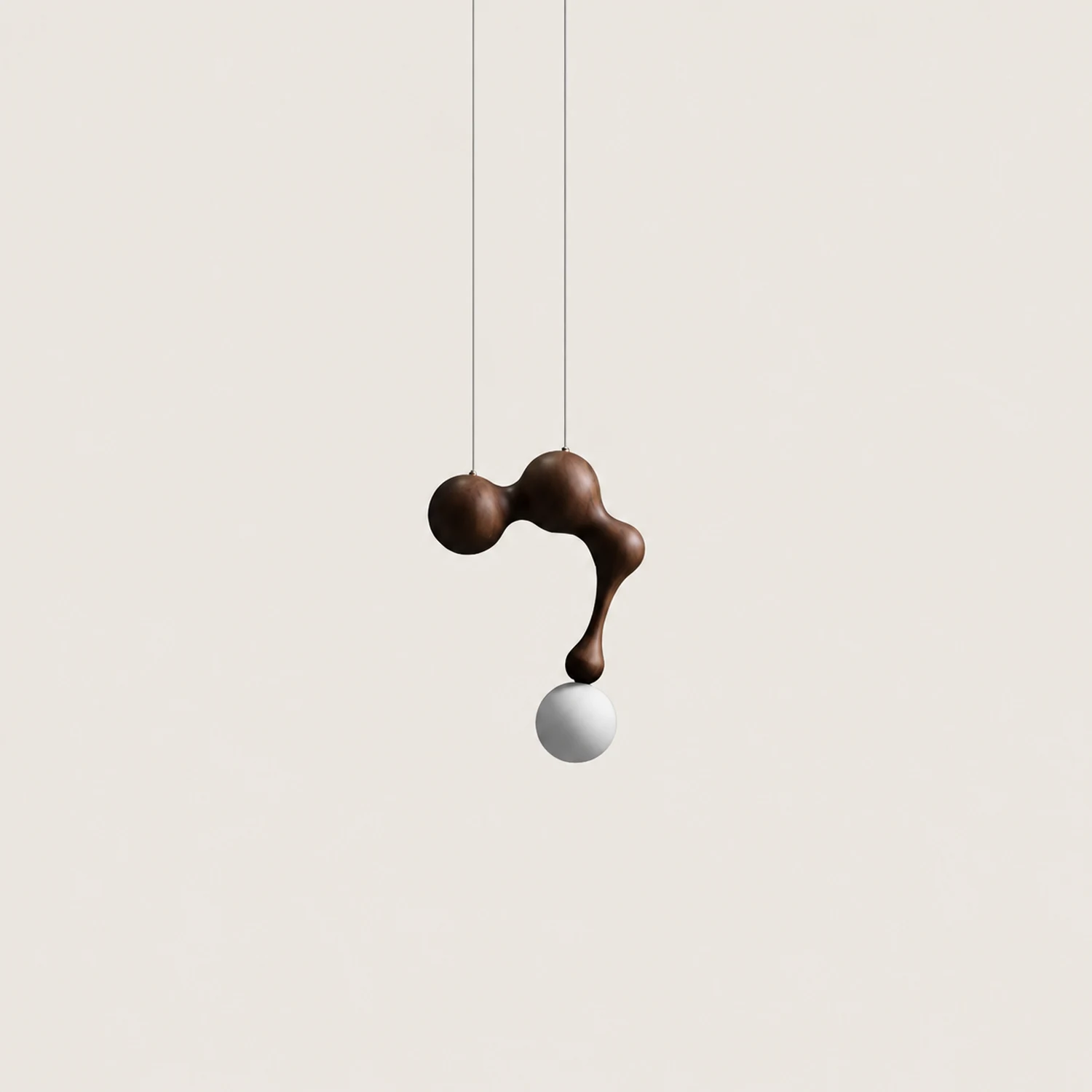 Jenna Wooden Pendant Lamp - Lumpaz
