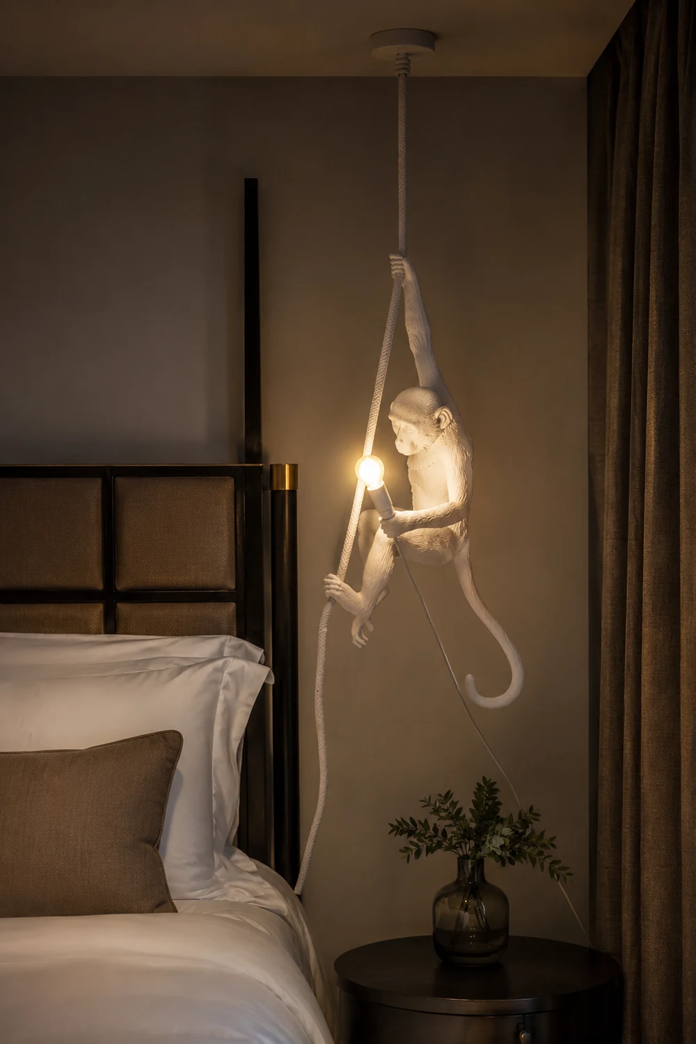 Monkey Pendant Lamp - Lumpaz