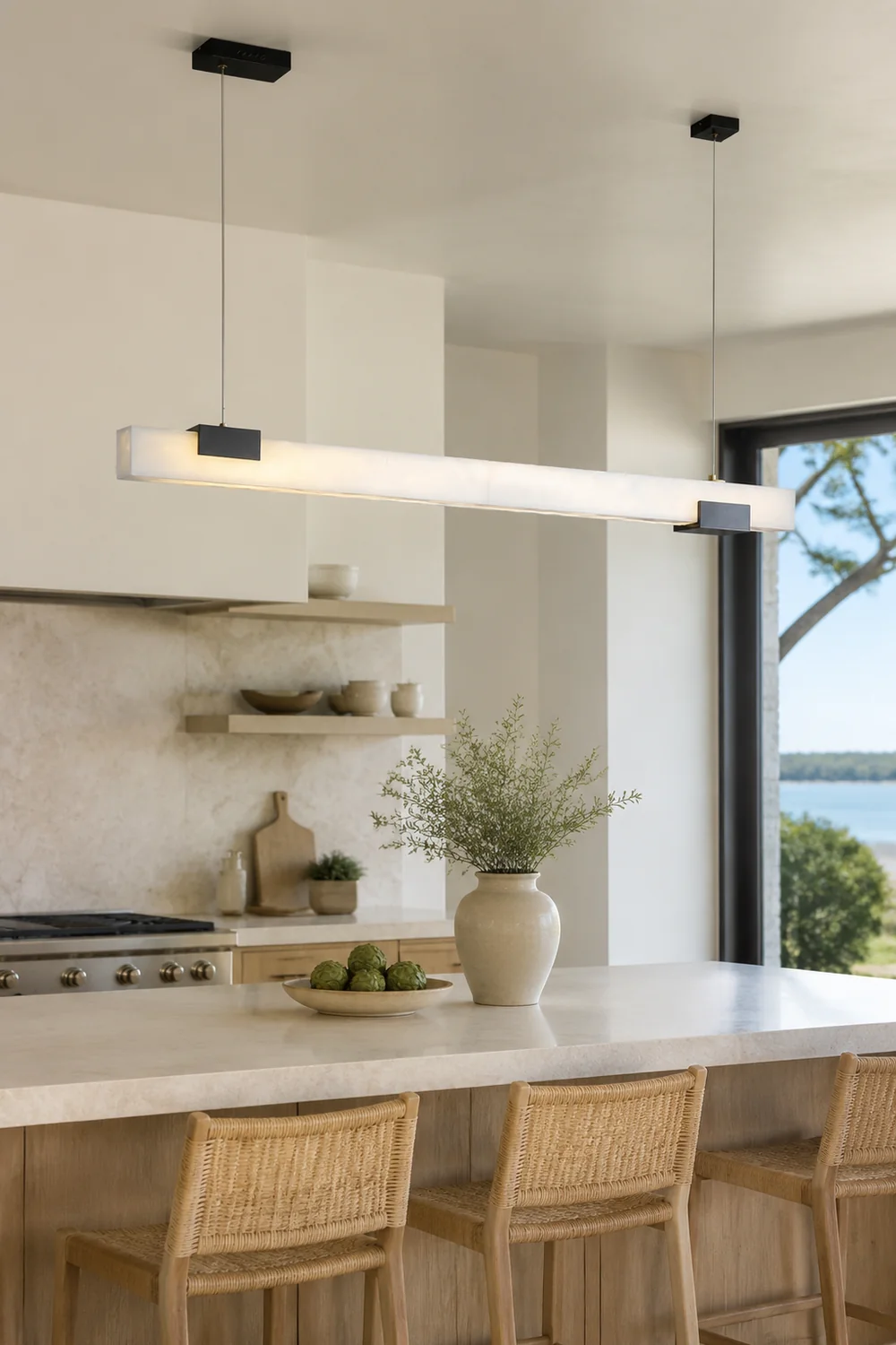 Cary Alabaster Pendant Light - Lumpaz