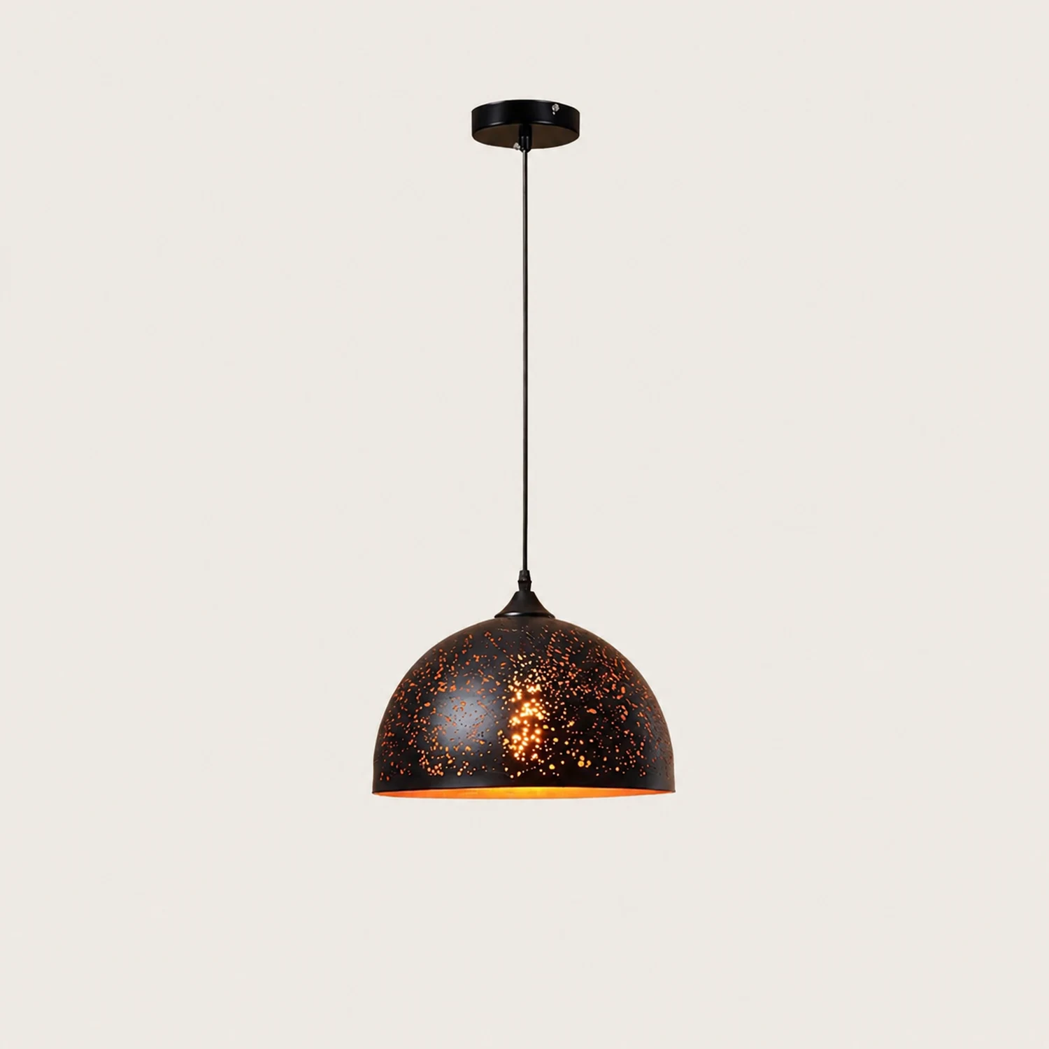 Hollow Industrial Pendant Lamp - Lumpaz