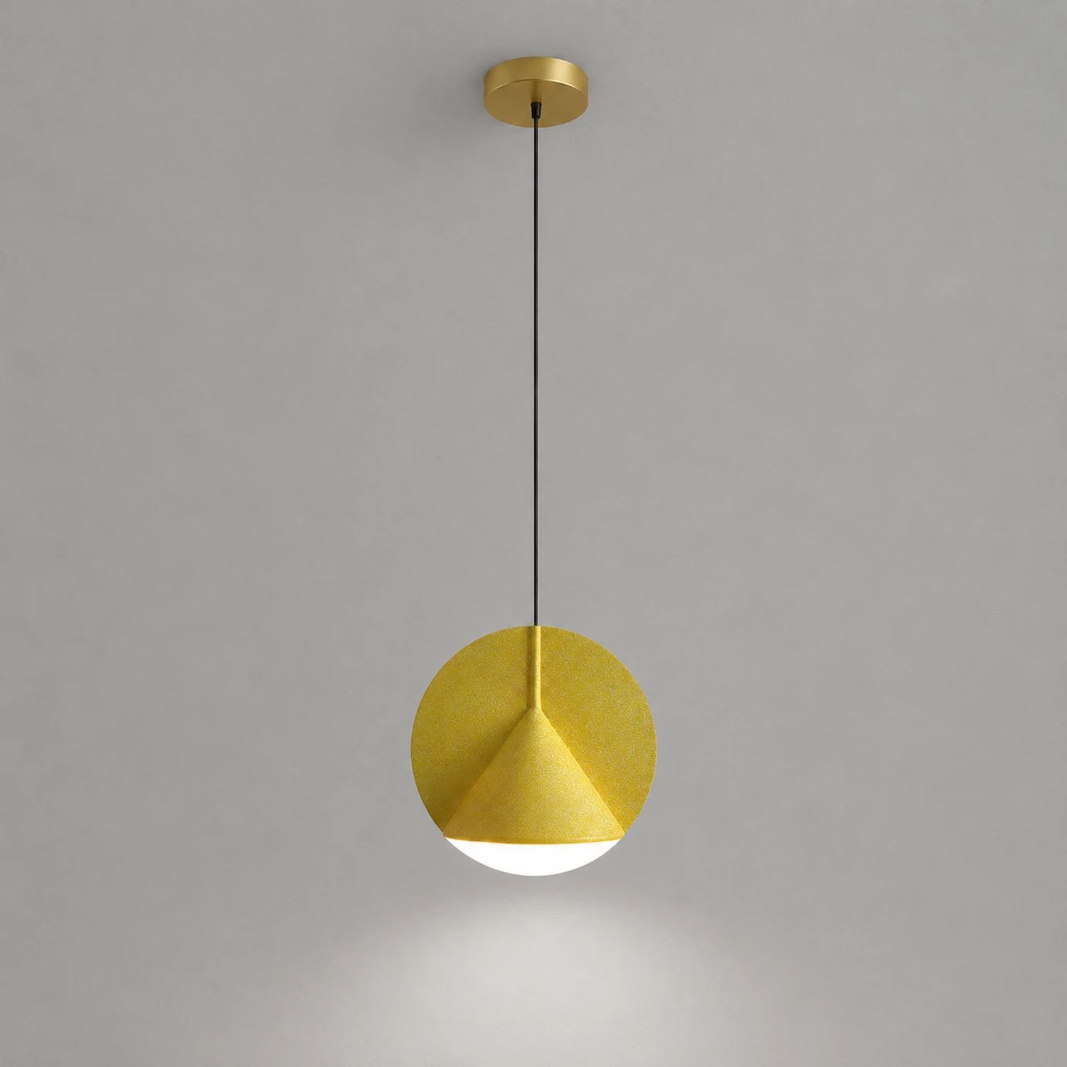 Zaid Modern LED Colorful Shade Hanging Pendant Light - Lumpaz