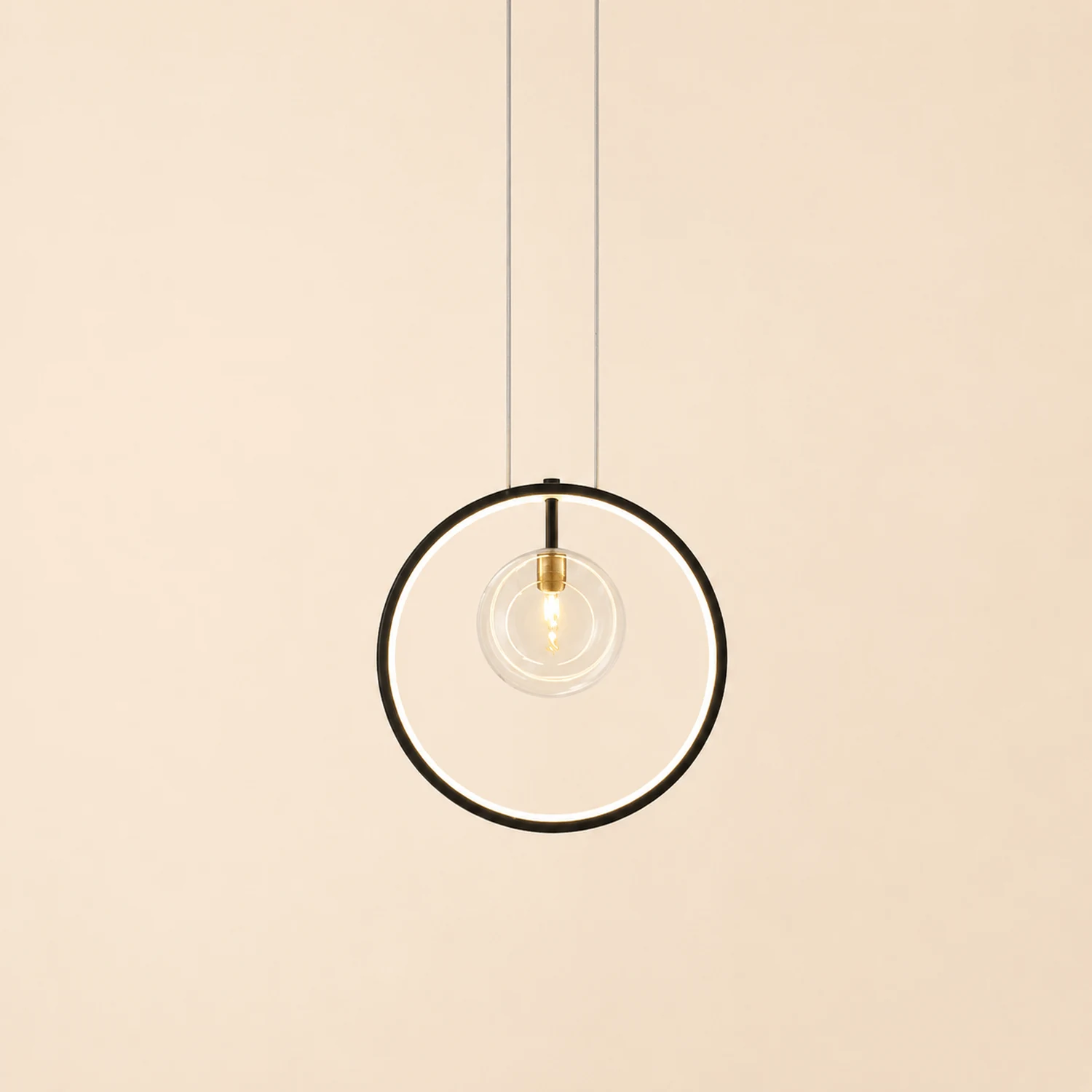 Nordic Glass Bubbles LED Modern Pendant Light For Dining Room - Lumpaz