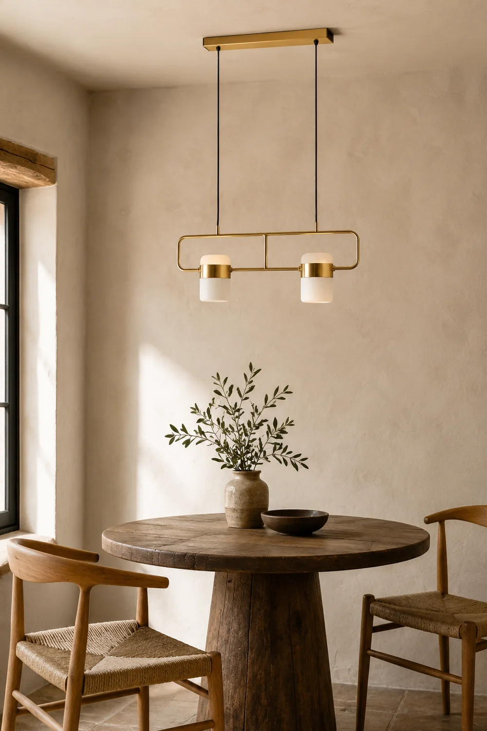 Adjustable Glass Pendant Light - Lumpaz
