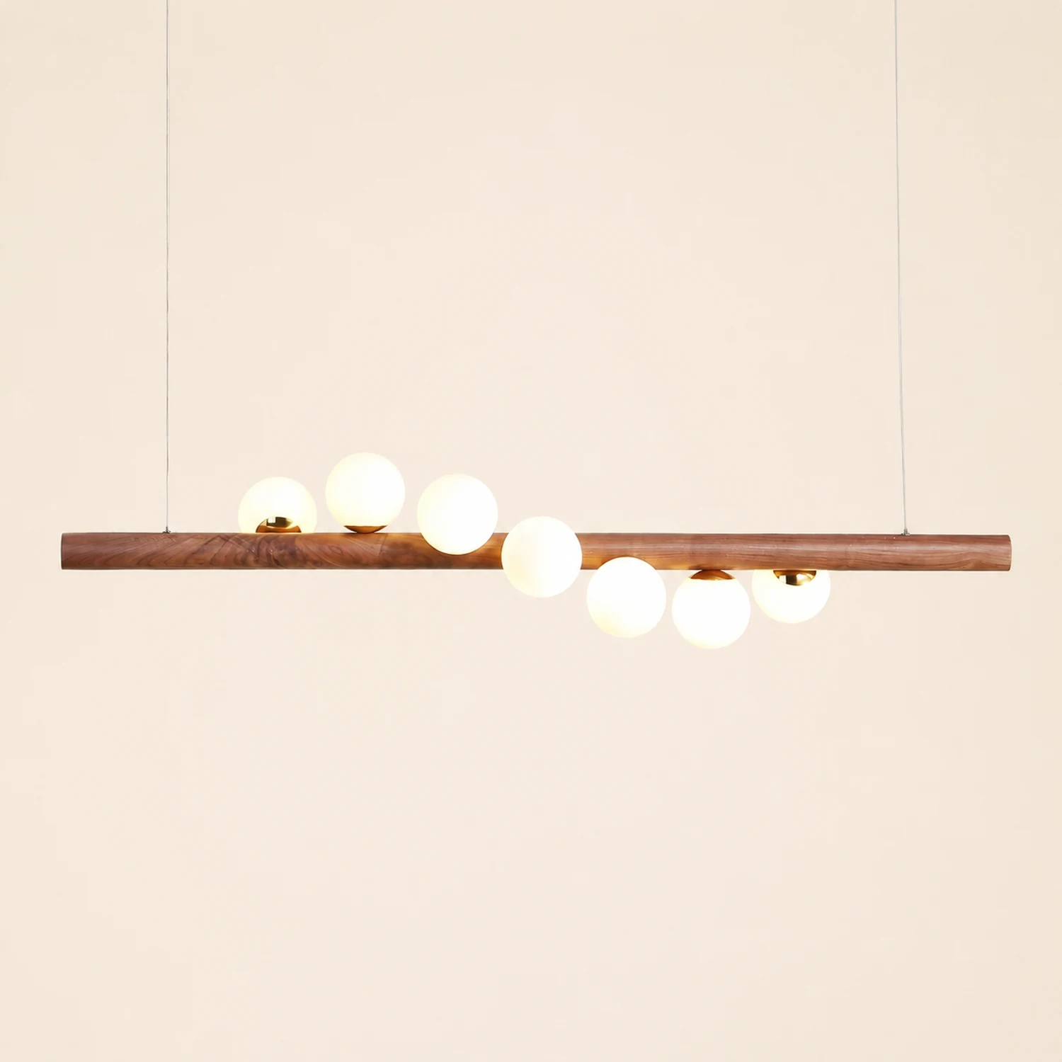 Scandinavian Wooden Pendant Lamp - Lumpaz