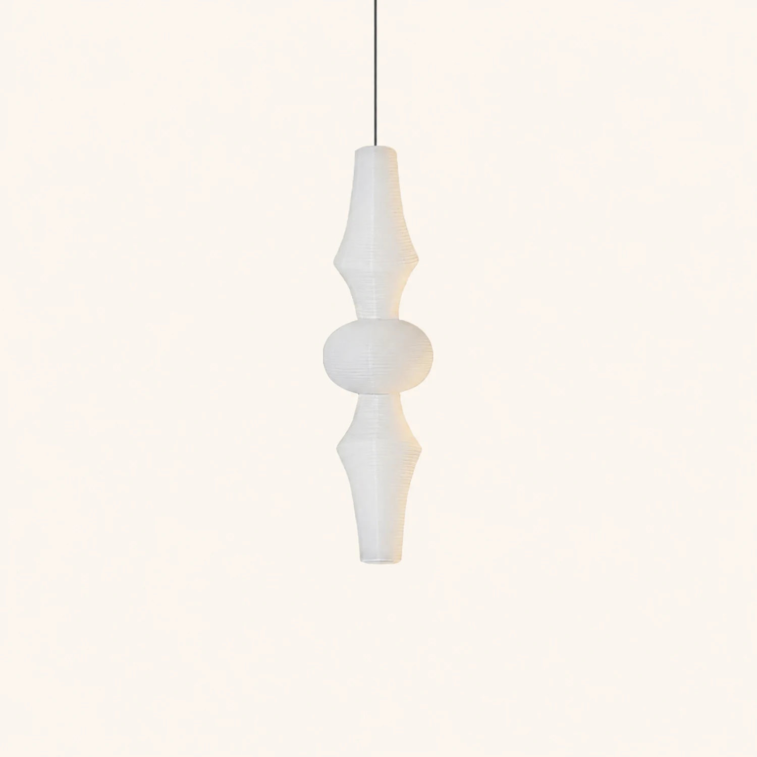 Washi Paper E Pendant Light - Lumpaz