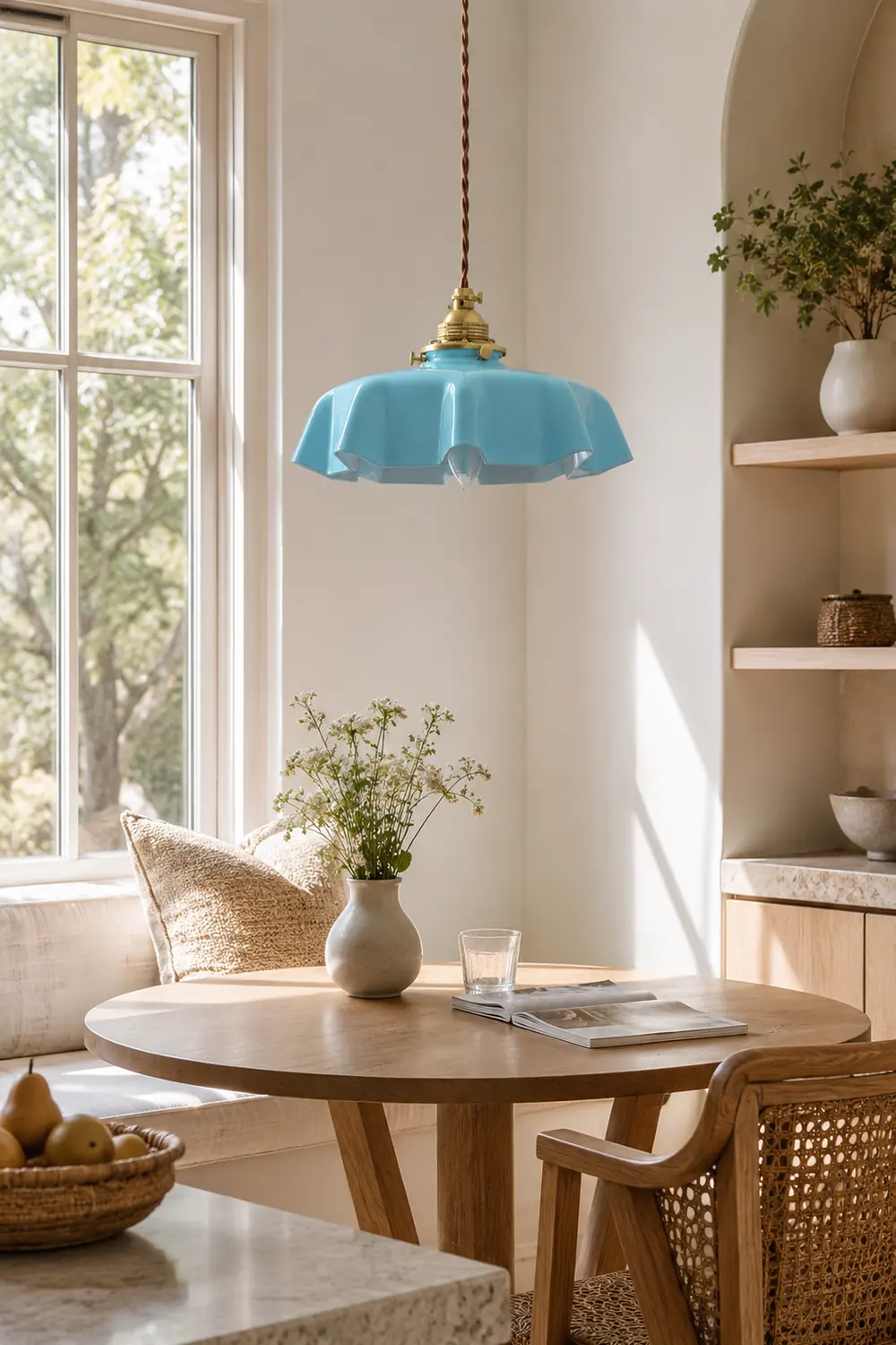 French Flower Pendant Light - Lumpaz