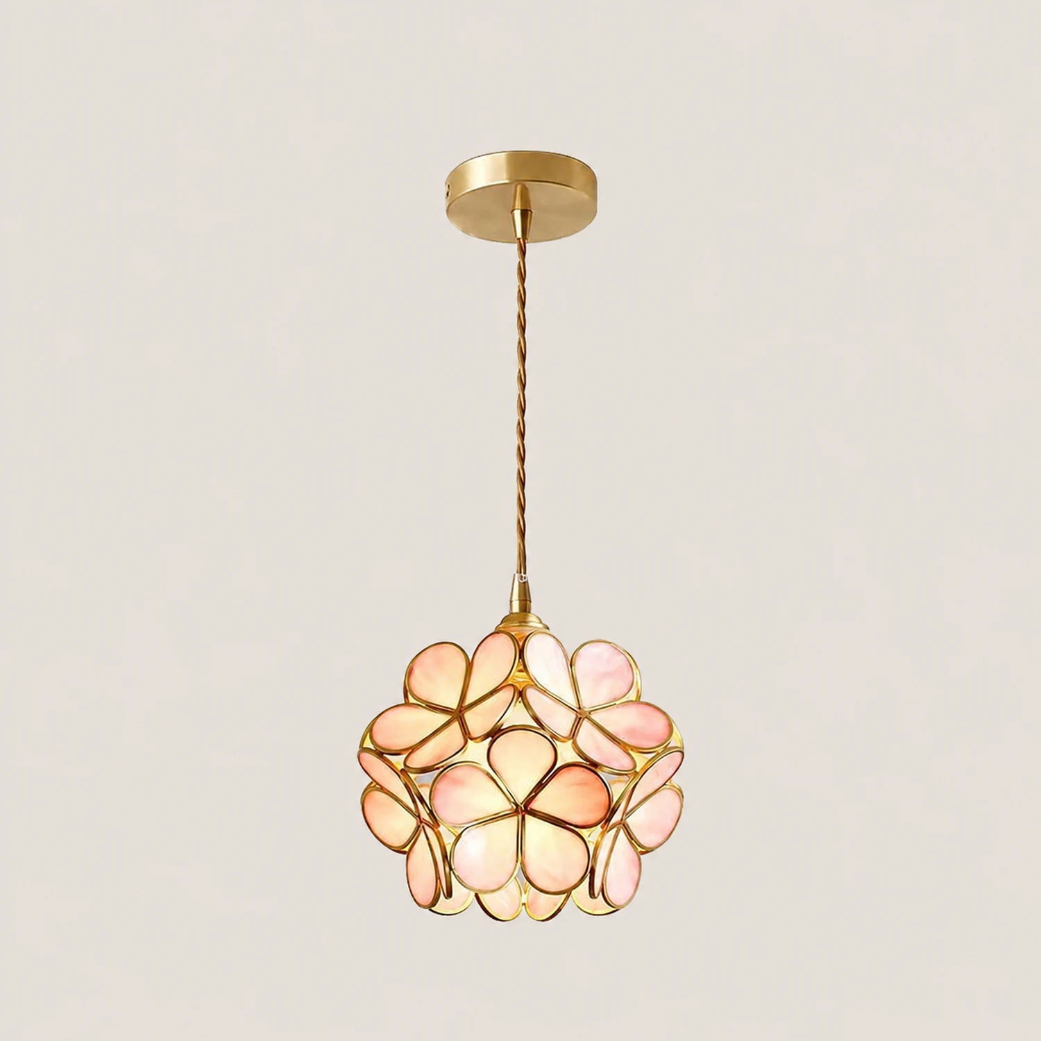 Glass Petal Pendant Light - Lumpaz