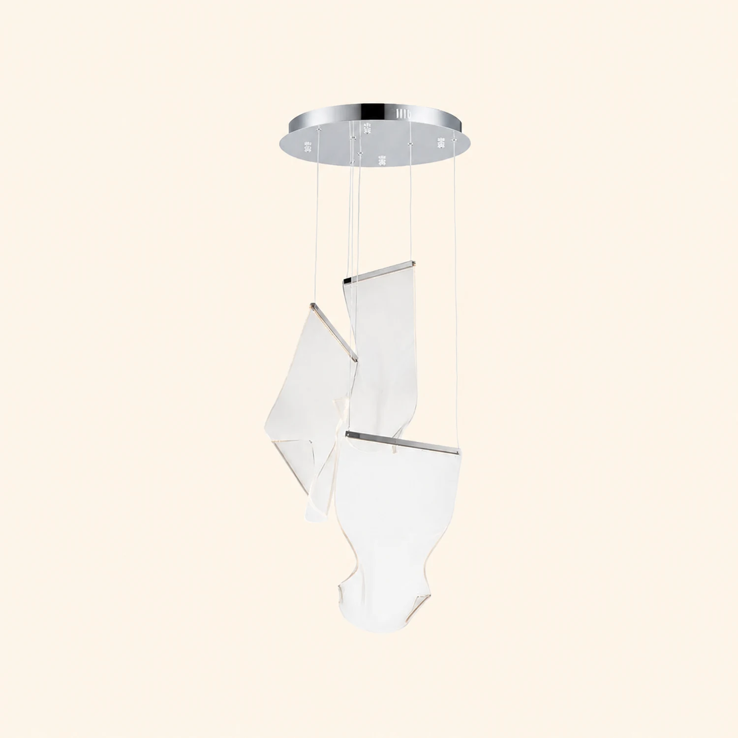 Acrylic LED Chandelier - Lumpaz