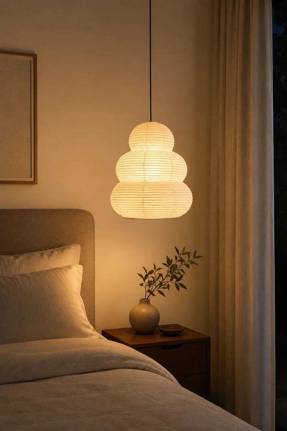 Rice Paper 24N Pendant Light - Lumpaz