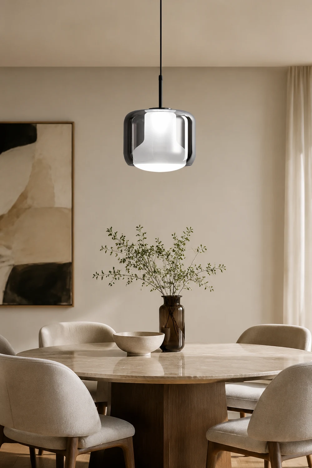 Titan Glass Pendant Lamp - Lumpaz