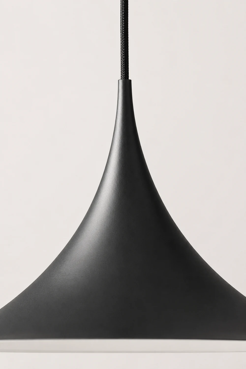 Cairns Mordern Pendant Light, Metal Black/White Dinning Room - Lumpaz