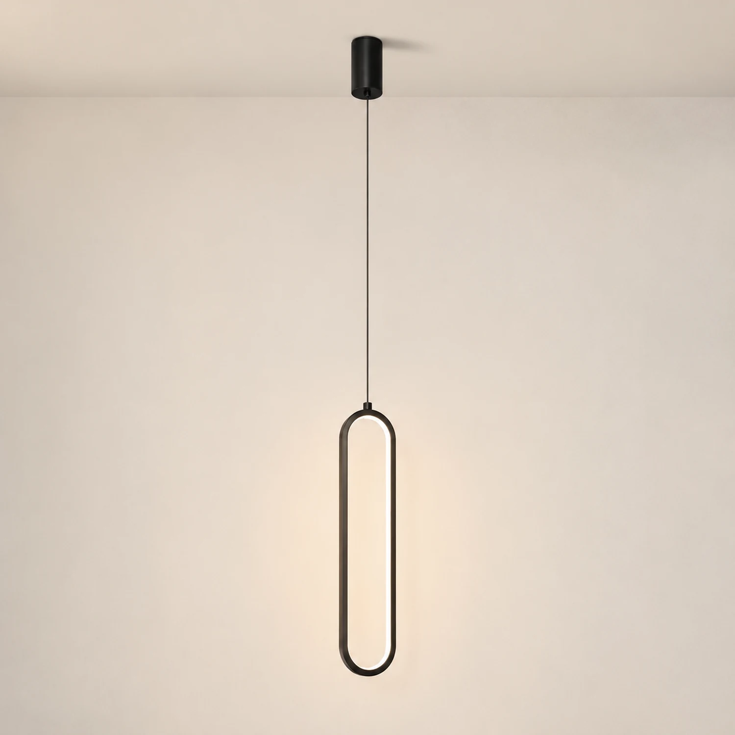 Long Oval LED Pendant Lamp - Lumpaz