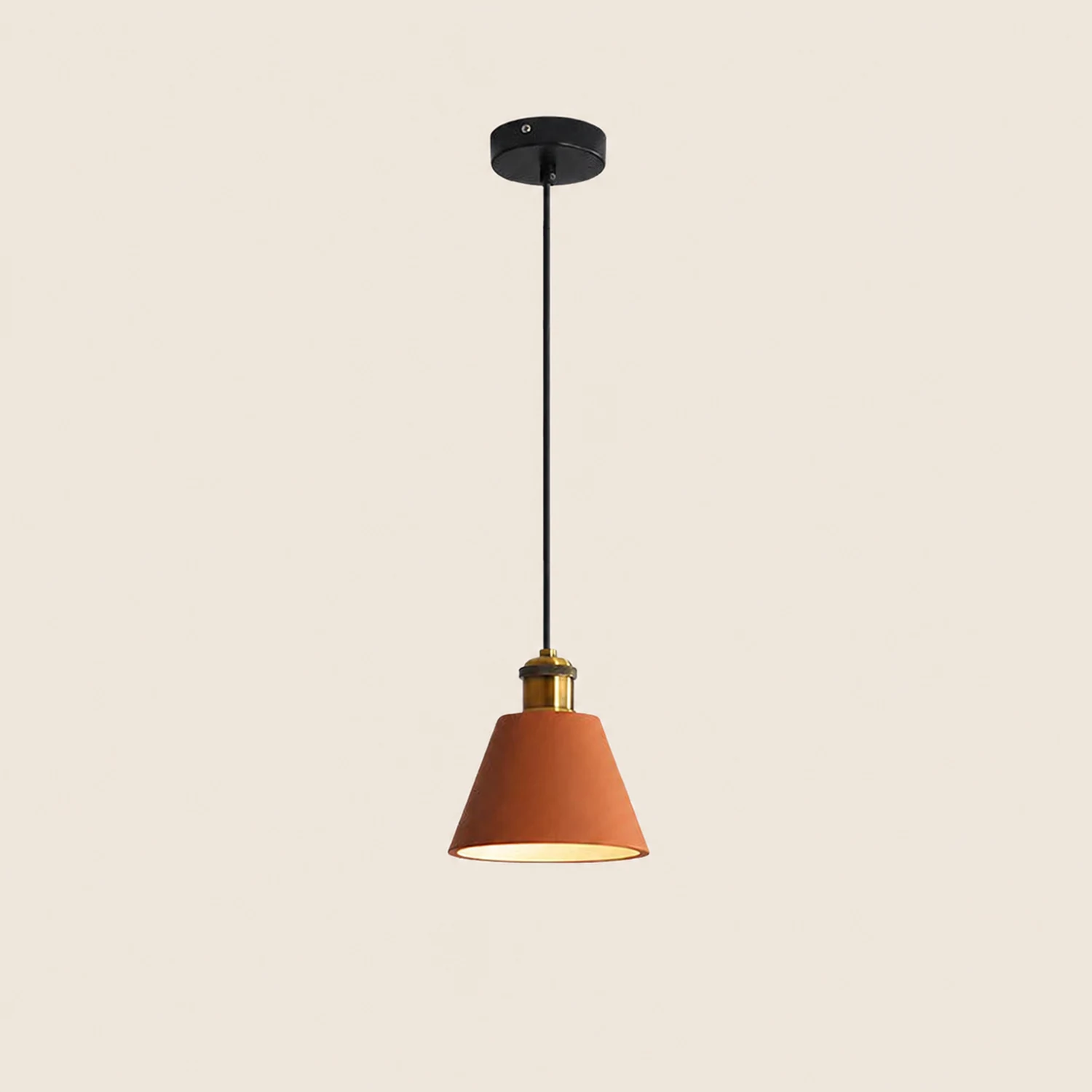 Morandi Pendant Light Colorful Art Deco, Metal/Resin, Bedroom - Lumpaz