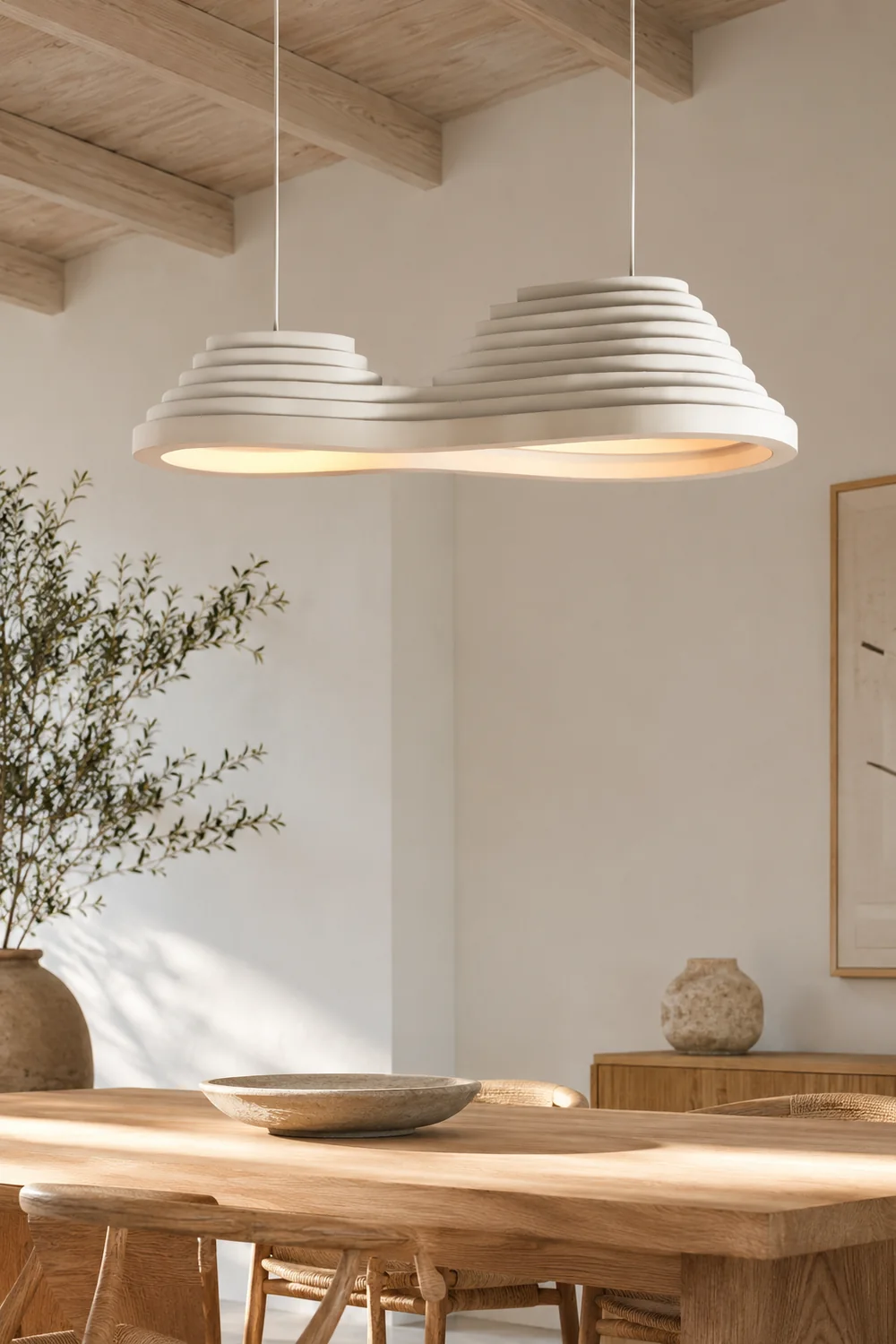 Rice Field Acoustic Pendant Lamp - Lumpaz