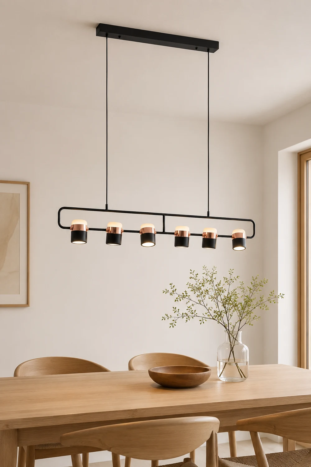 Adjustable Glass Pendant Light - Lumpaz