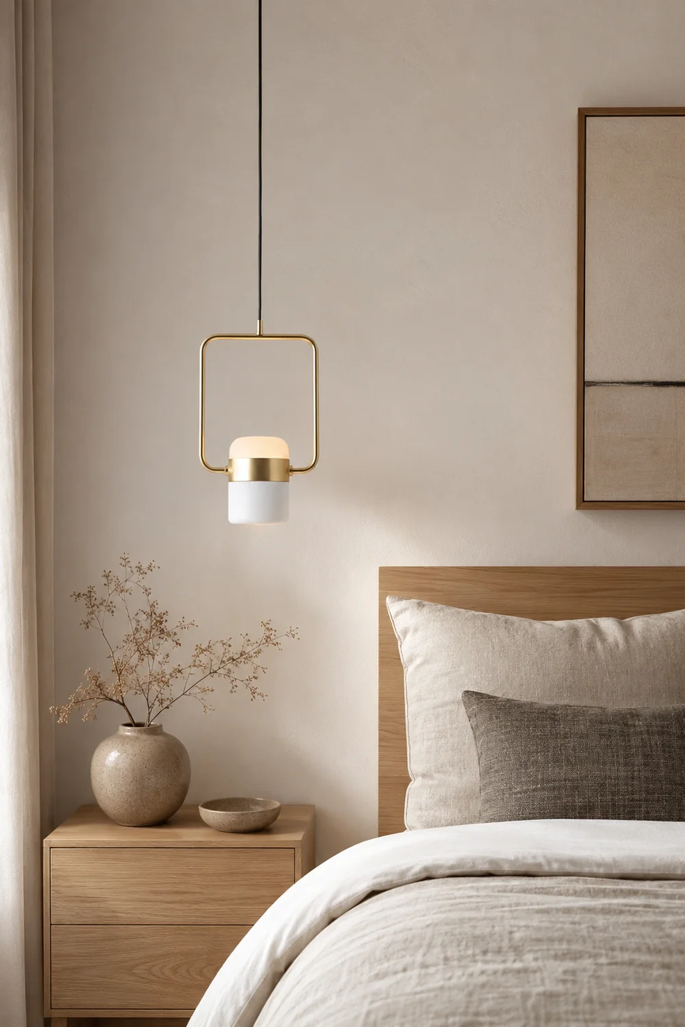 Adjustable Glass Pendant Light - Lumpaz