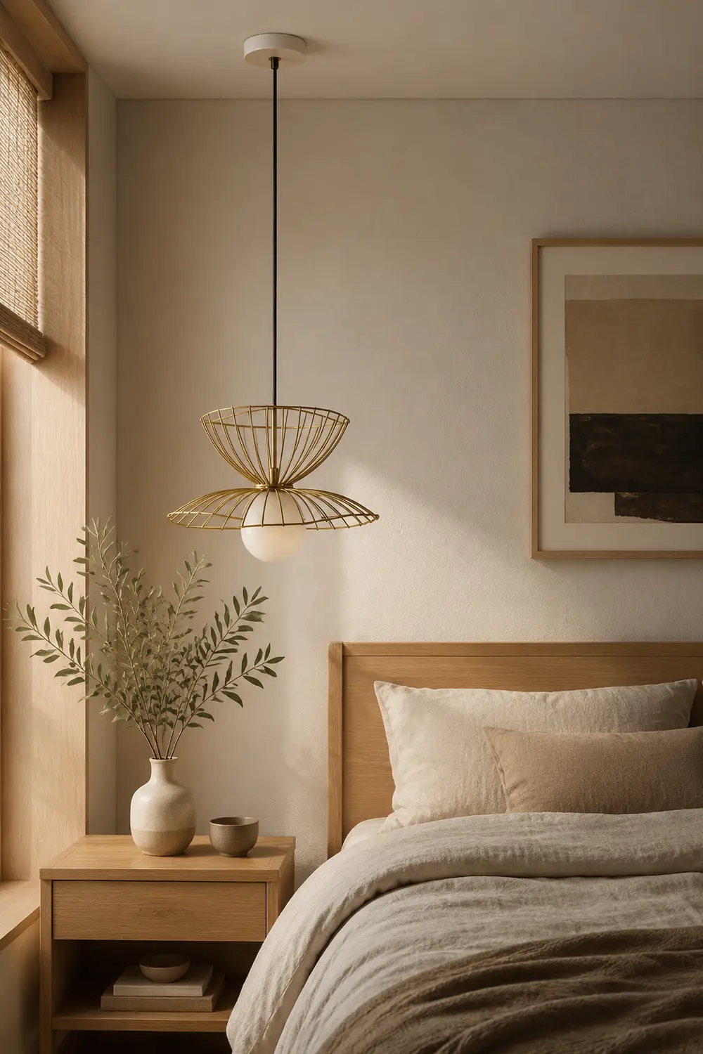 Renée Pendant Light Modern, Metal, Gold/Black, Kitchen Island - Lumpaz