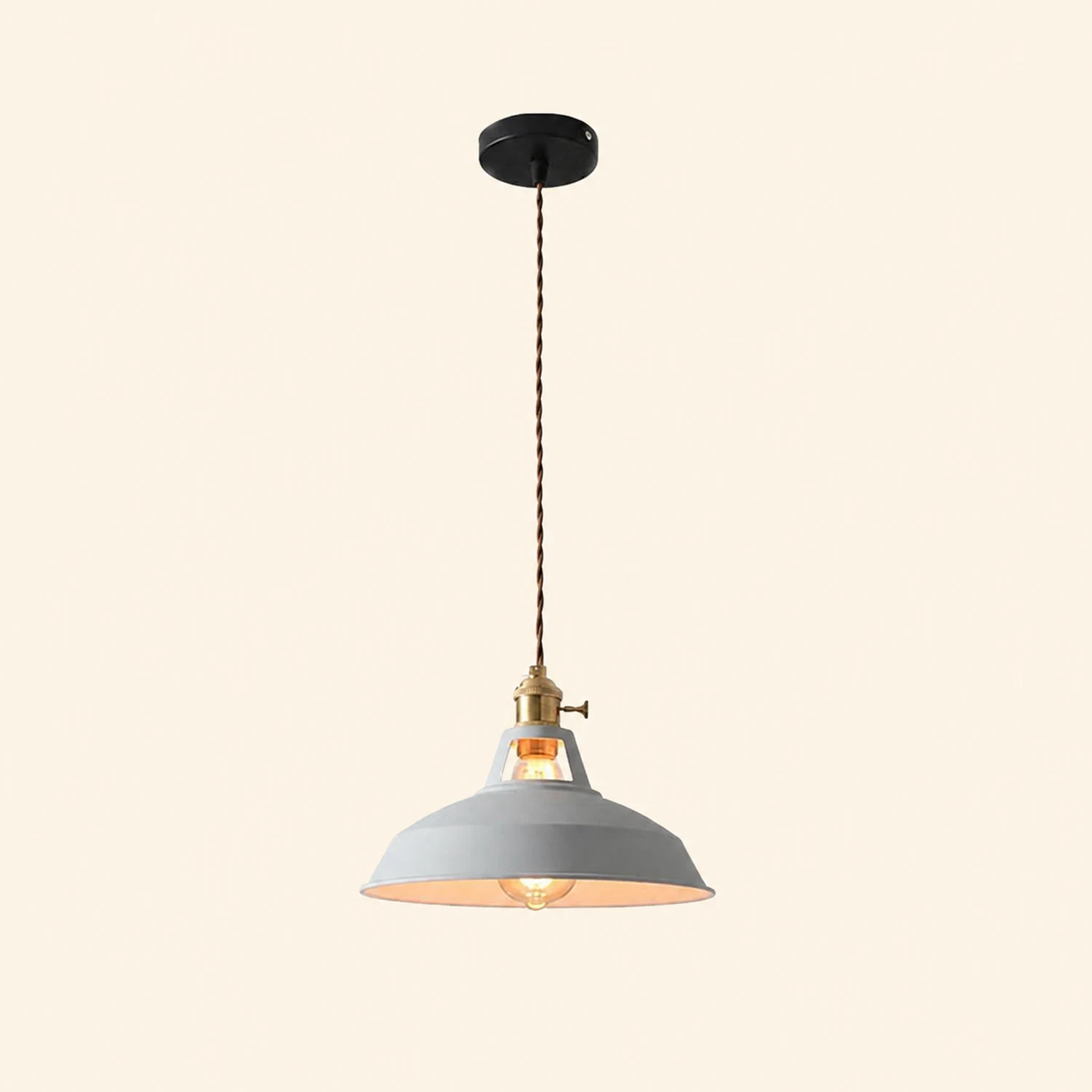 Morandi Modern Pendant Light, Vintage Rustic Industrial Style - Lumpaz