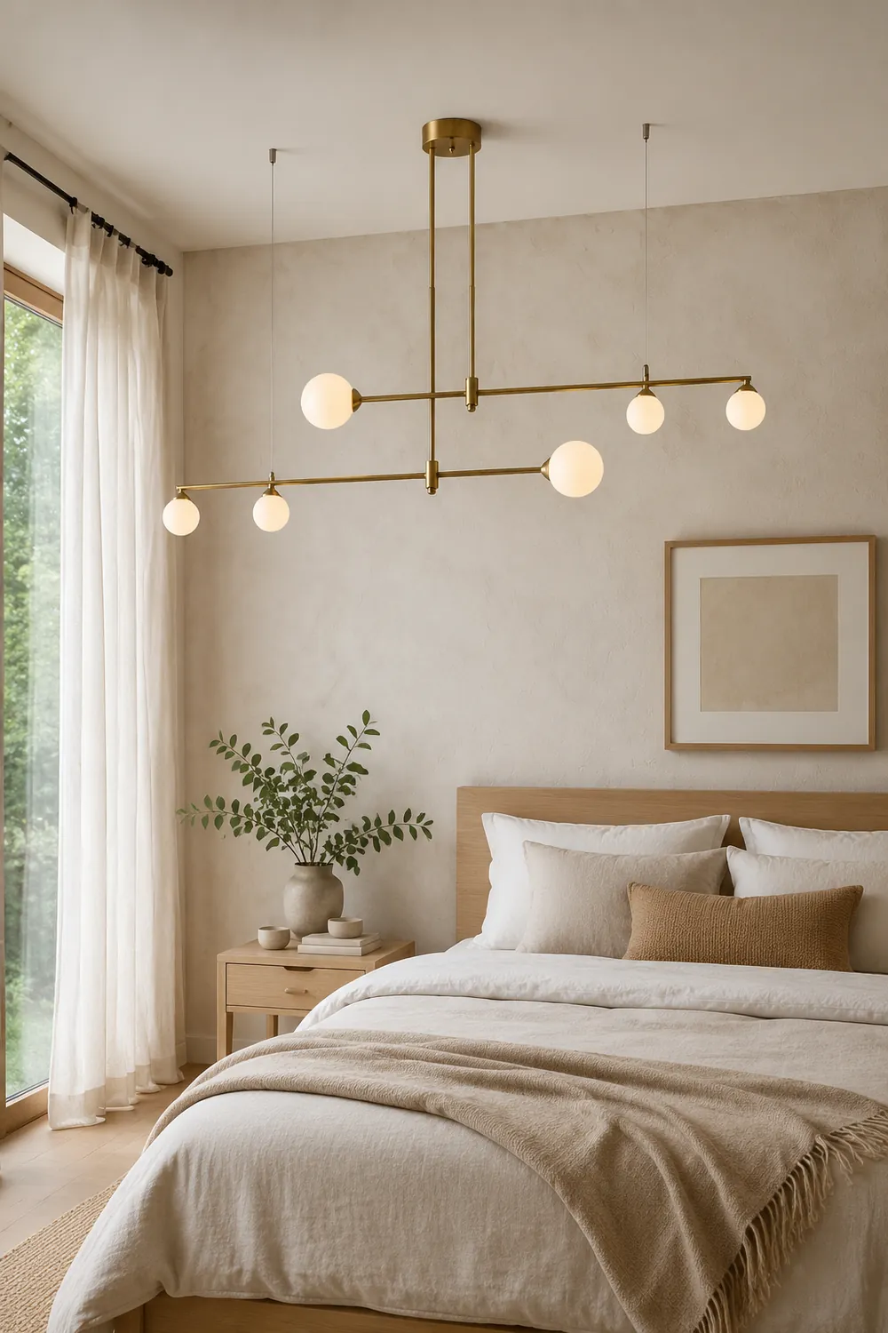 Valentina Modern Bubble Copper Pendant Light, Gold - Lumpaz