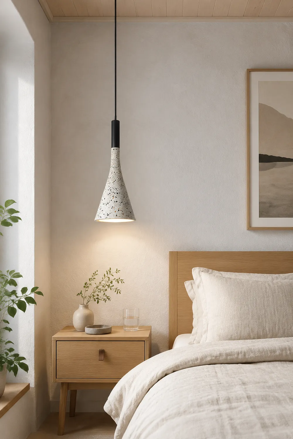 Sumait Zaid Modern Metal/Stone Pendant Light, 5 Style - Lumpaz