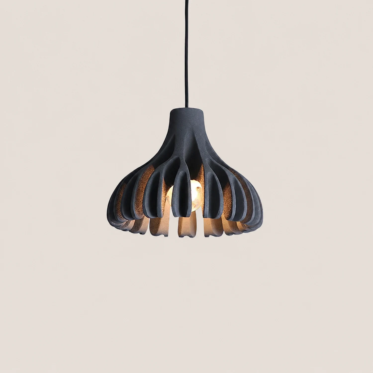 Coral Resin Pendant Lamp - Lumpaz