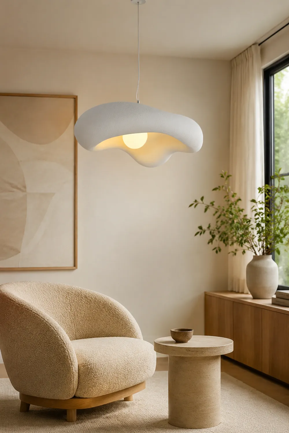 Lumina Resin Pendant Light - Lumpaz