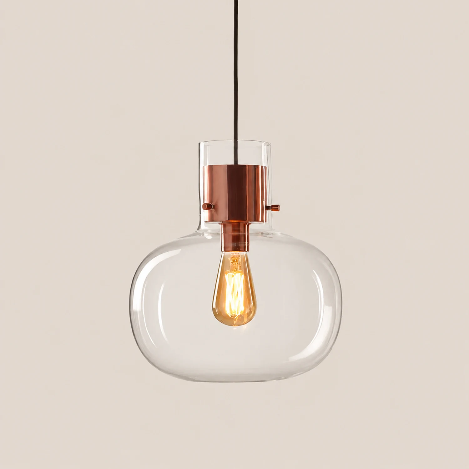 Cambre Glass Pendant Light - Lumpaz