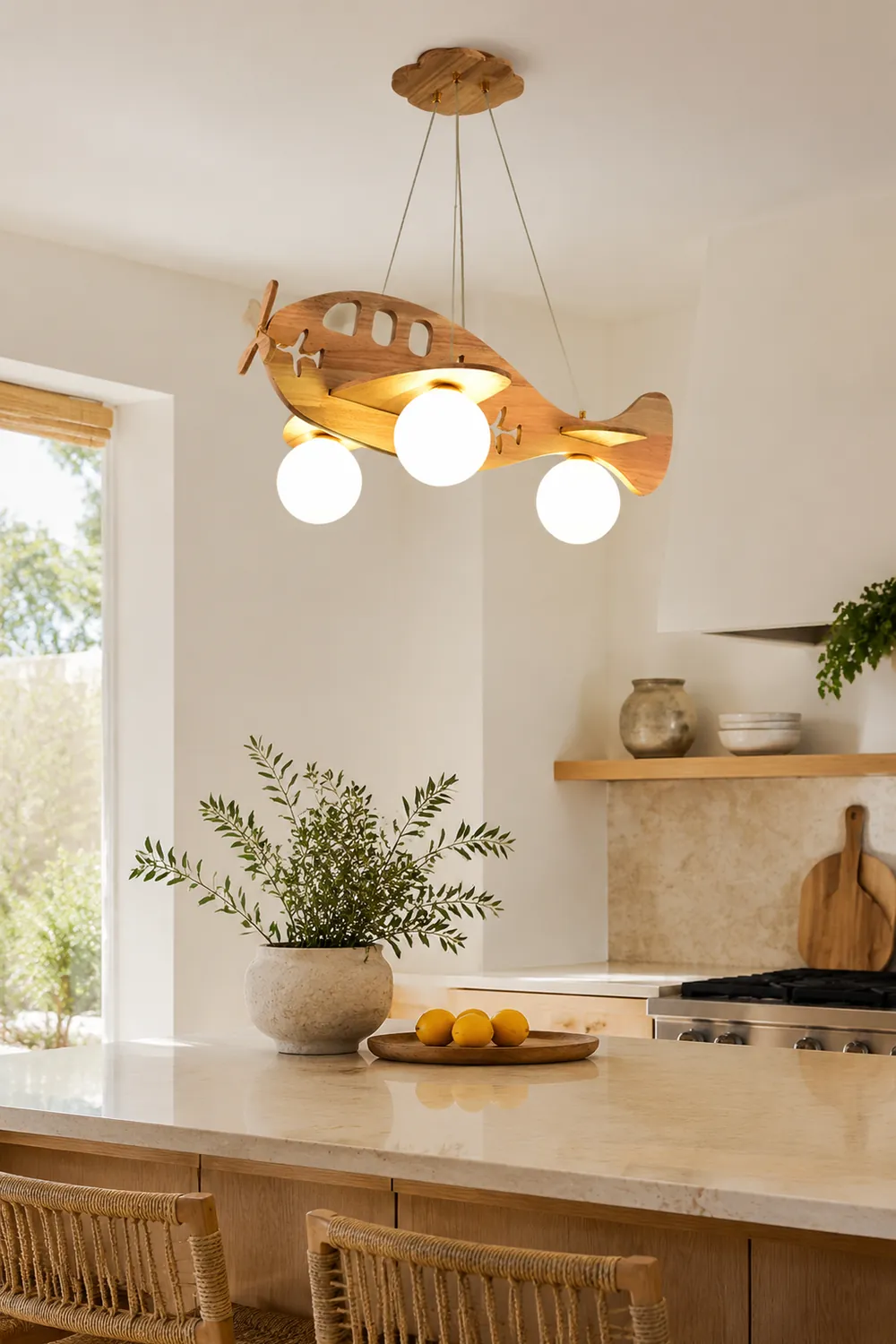 Airplane Pendant Lamp - Lumpaz