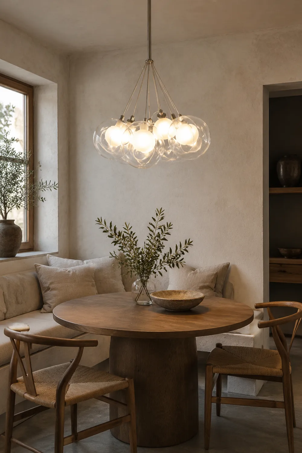 Valentina Modern Bubble Acylic Pendant Light, 5 Style - Lumpaz