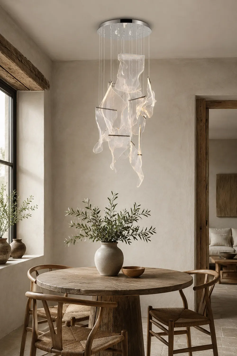 Acrylic LED Chandelier - Lumpaz