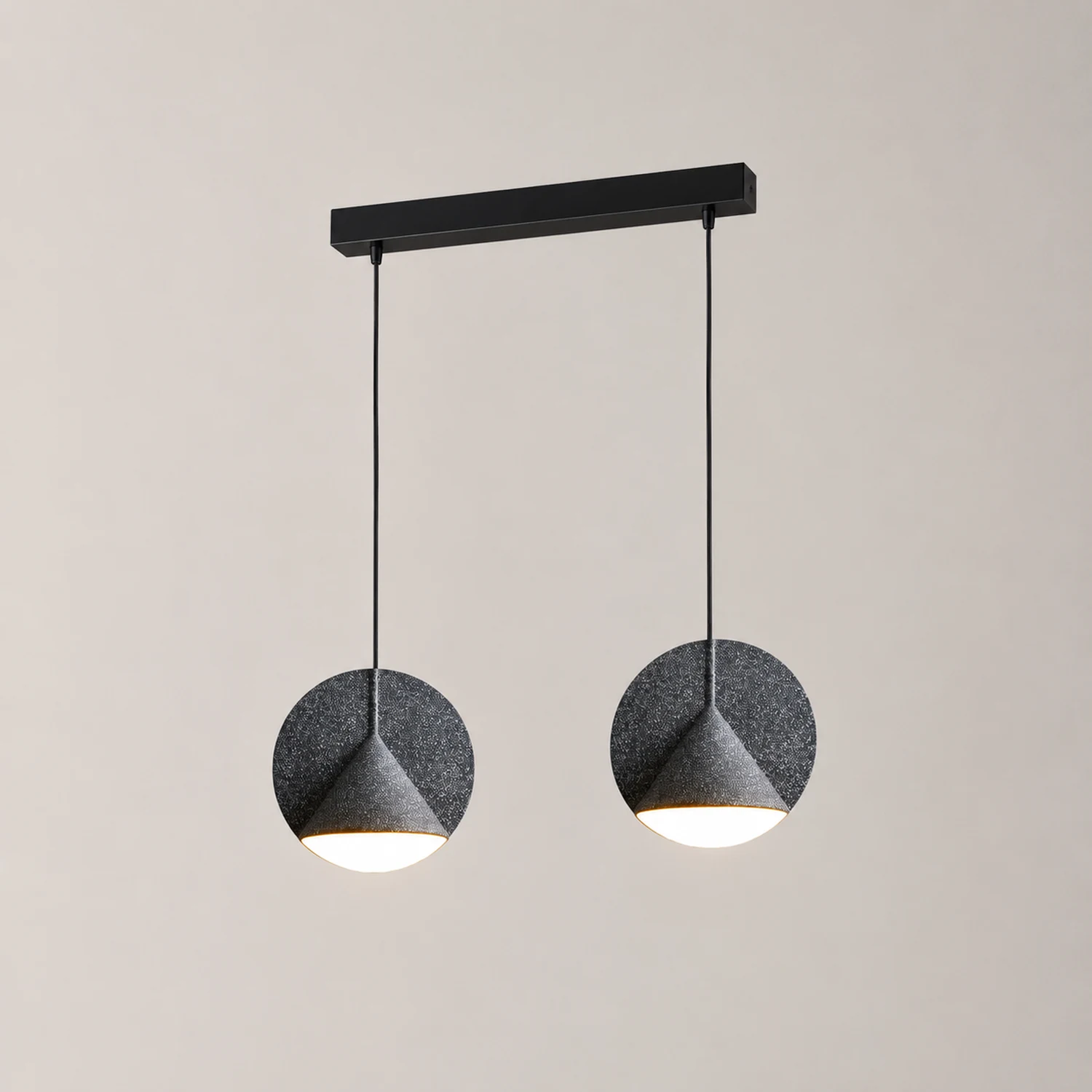 Zaid Modern LED Colorful Shade Hanging Pendant Light - Lumpaz