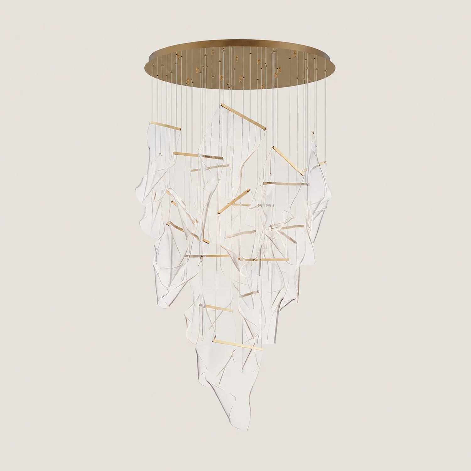 Acrylic LED Chandelier - Lumpaz