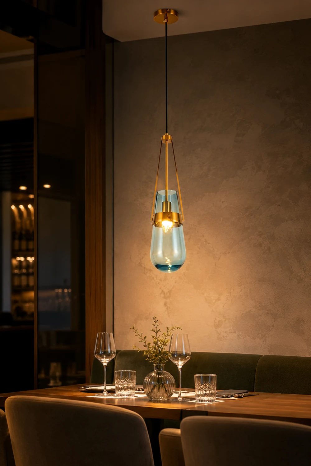 Poble Glass Pendant Light - Lumpaz